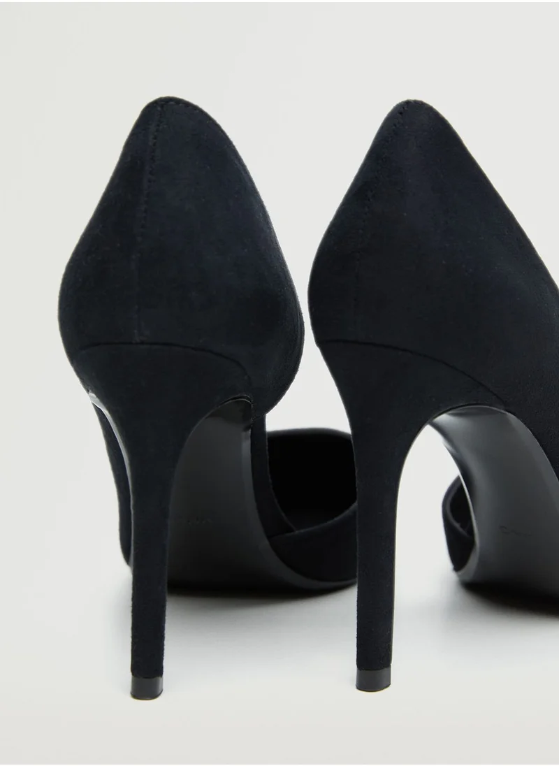 MANGO Asymmetric Stiletto Pumps
