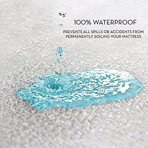 Jaipur Linen Jaipur Linen Twin Size Bed Microfibre Mattress PaddingTopper with Waterproof and DustProof Mattress CoverMattress Protector for 5 Star Hotel Feel White48 Inch X 72 Inch  - Image 4