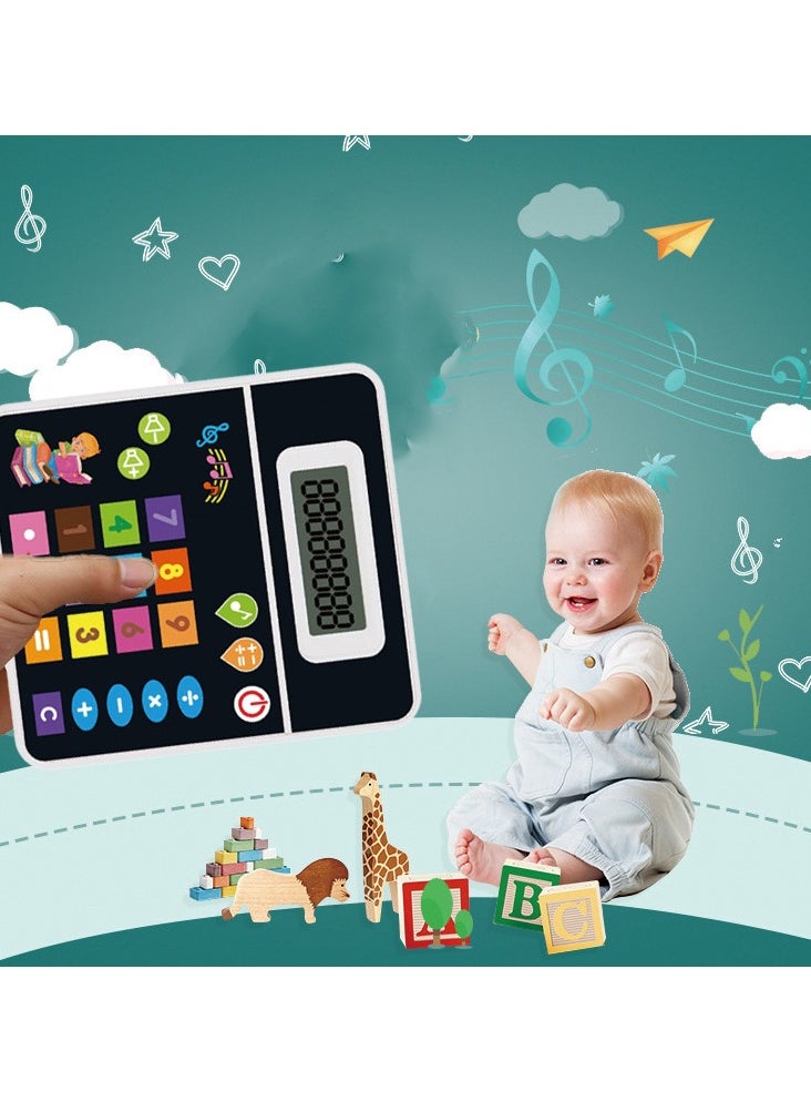 Baby Simulation Musical Calculator Toys Early Learning Enlightenment Musical Toys Calculation Mode and Music Mode Dual Mode Free Switching