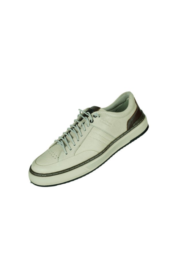 DEMOCRATA 032-135 Democrata Mens Casual Shoes 240106-006 White  - Image 3