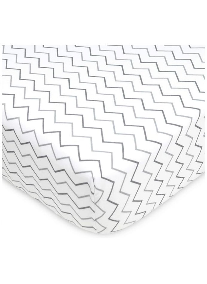 Moro Moro Soft & Breathable Mini Crib Sheet – 100% Cotton  - Image 3