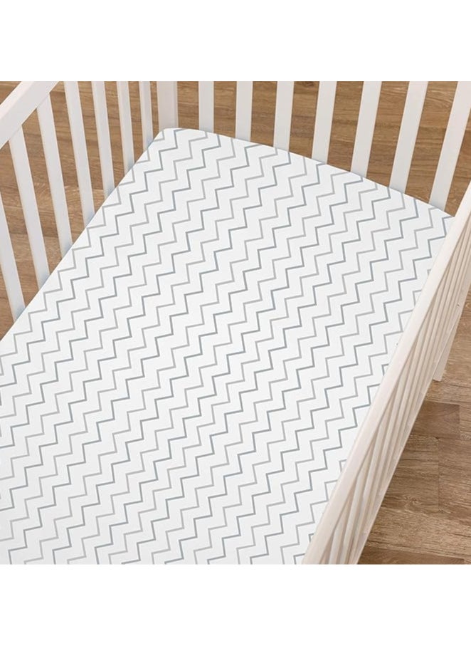Moro Moro Soft & Breathable Mini Crib Sheet – 100% Cotton  - Image 4