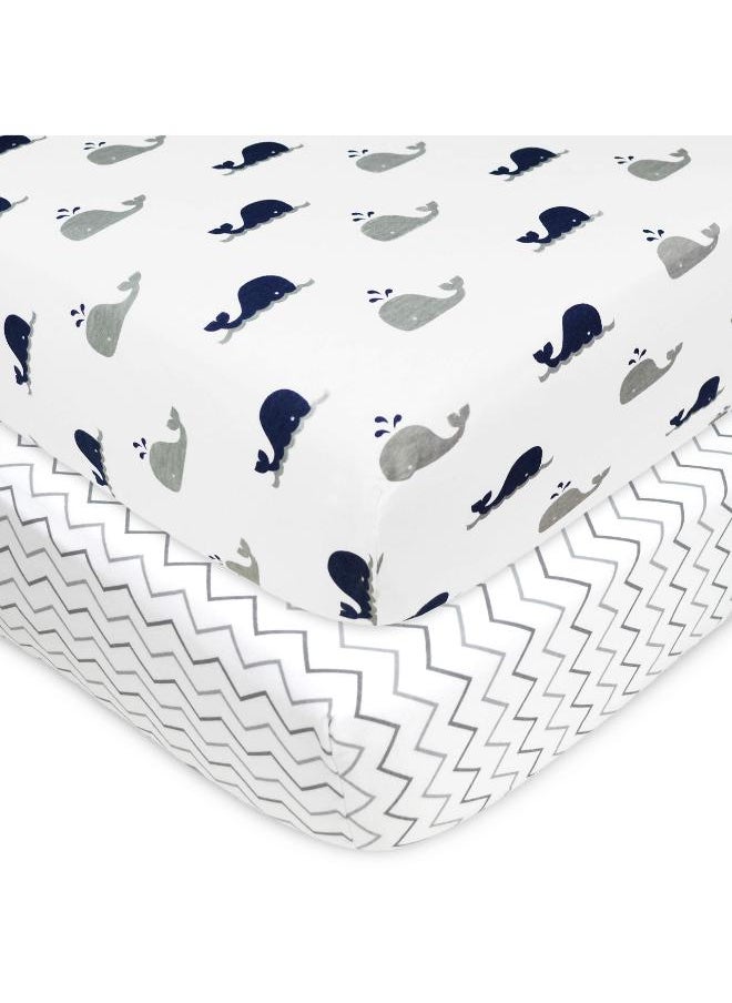 Moro Moro Soft & Breathable Mini Crib Sheet – 100% Cotton  - Image 1