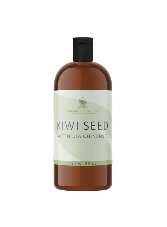 CYOIDAI Kiwi Seed Oil - 32 oz - 100% Pure, All Natural, Cold Pressed, Unrefined, Premium Therapeutic Grade Kiwi Oil Perfect for Hair, Skin, Scalp, Body Care Moisturizer - Image 1