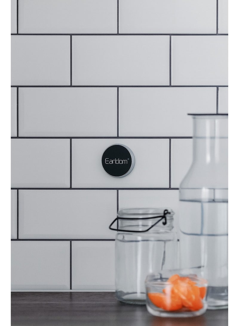 Earldom ET-EH92 Magnetic Car Phone Holder – Secure and strong grip – Compatible with all phones – Easy and quick installation – Silver color - Image 4