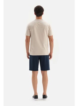 dagi Navy Blue Double Yarn Pocket Shorts  - Image 2