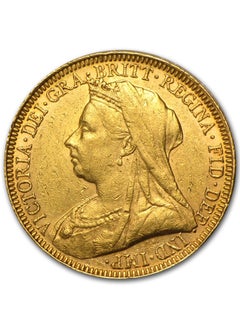 ABConcept Queen Victoria Sovereign Gold 8 gram coin 22 carat  - Image 1