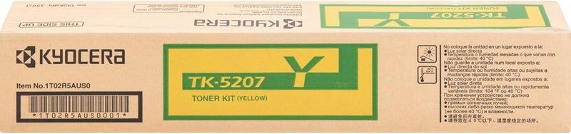 Kyocera TK5207Y Toner Cartridge  Yellow - Image 1