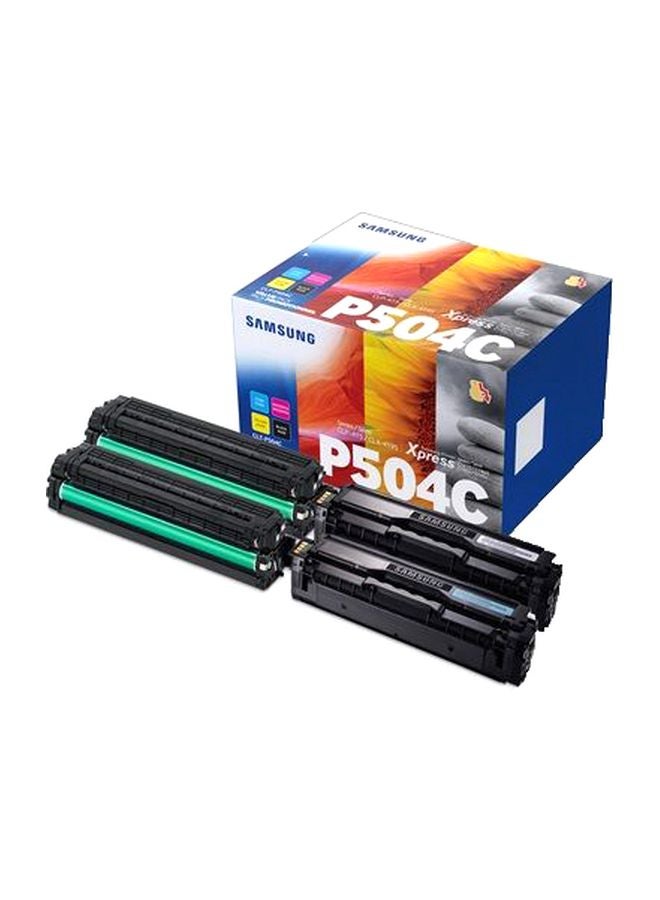 Samsung 4-Piece Xpress P504C Toner Cartridge Set Black/Cyan/Magenta/Yellow - Image 1