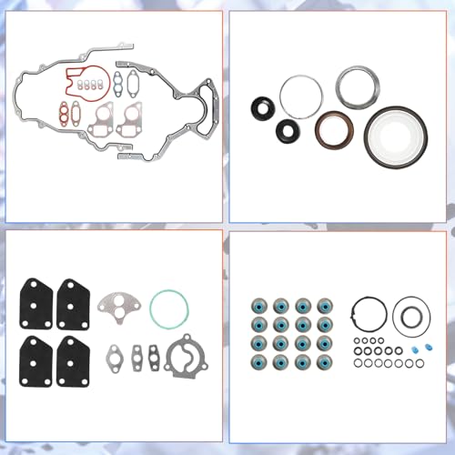 INGKAN 5.3L Engine Cylinder Head Gasket Set Fits for Cadillac Escalade 04-05, Chevy Avalanche Express Silverado Suburban Tahoe 04-14, GMC Envoy Savana Sierra Yukon 08-14 5.3L V8 OE HS26191PT - Image 5