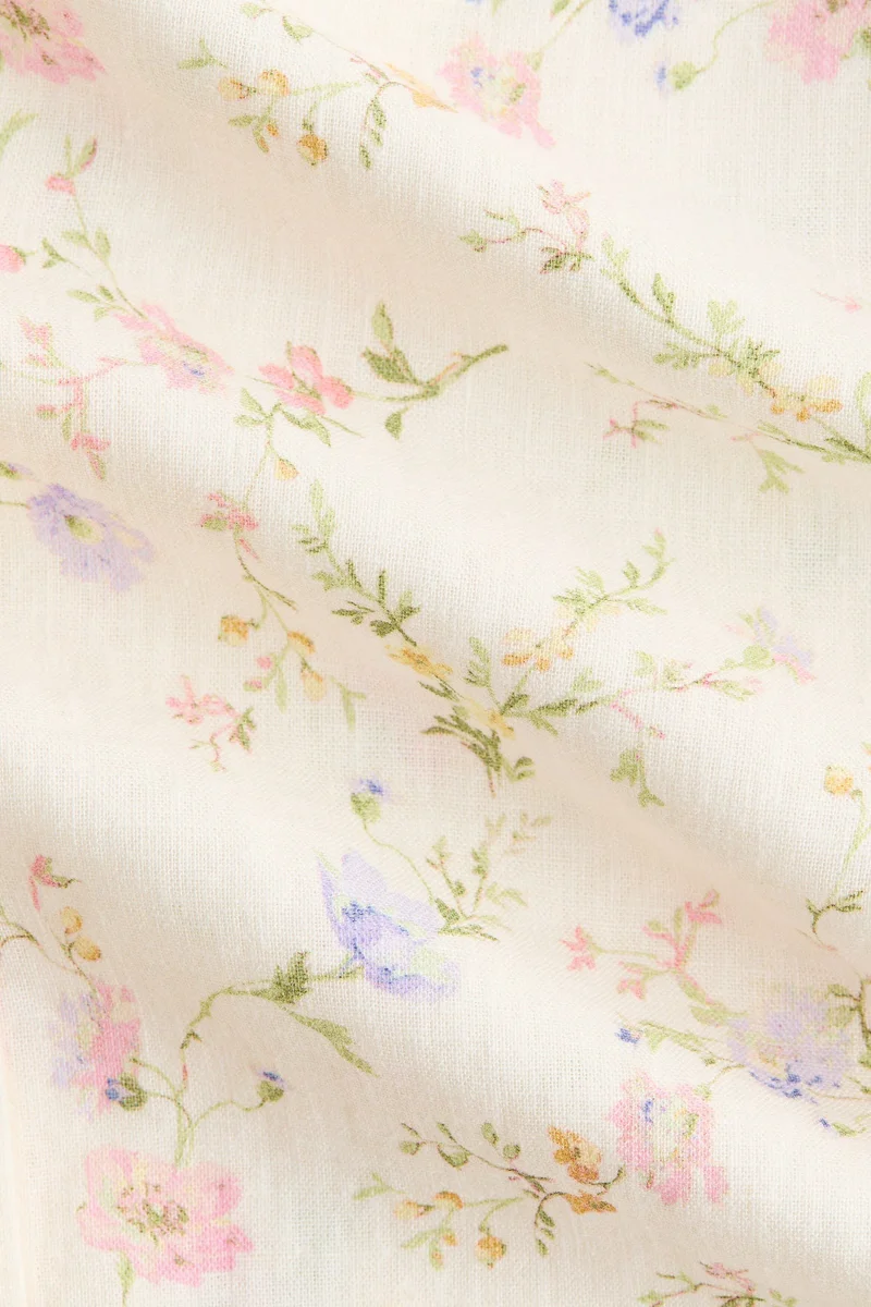 H&M Linen-blend blouse