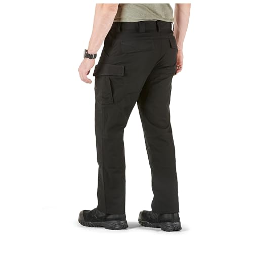 5.11 Tactical Pants for Men, Stryke Pant, Professional Cargo Pockets, Regular Fit for Work, Military & Law Enforcement, Black, 36W x 32L, Style 74369ABR - Image 3