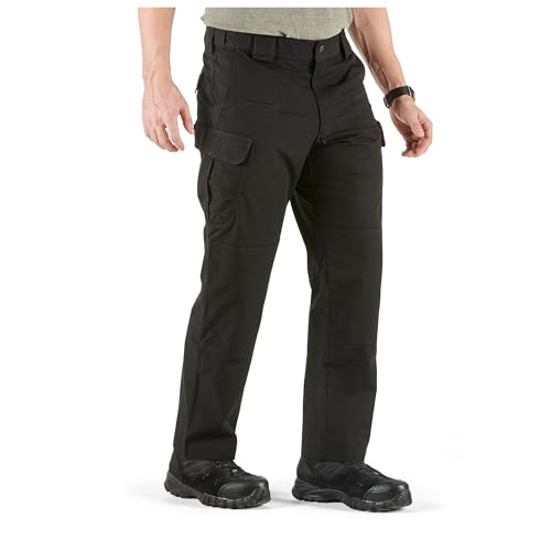 5.11 Tactical Pants for Men, Stryke Pant, Professional Cargo Pockets, Regular Fit for Work, Military & Law Enforcement, Black, 36W x 32L, Style 74369ABR - Image 5