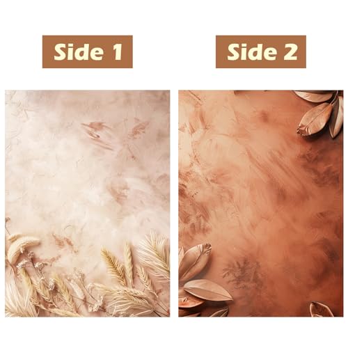 HomeArt Sheet 2 in 1 Product Photography Backdrop 3D Flat Lay Tabletop Double-Sided 20x29 Photo Background PVC Wrinkle Free for Small Products Food, Cosmetics Shoot (Combo 15) - Image 2
