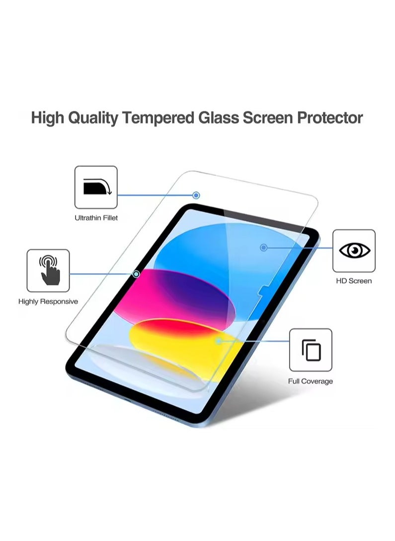 TWEGGON - 2PC Set Screen Protector iPad (A19) 11th Generation, Tempered Glass Screen Guard for iPad 11th Generation 2025 11" Clear - Image 1