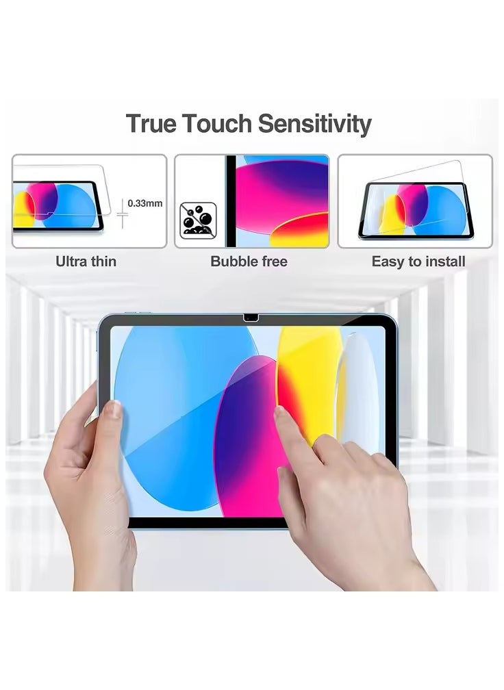 TWEGGON - 2PC Set Screen Protector iPad (A19) 11th Generation, Tempered Glass Screen Guard for iPad 11th Generation 2025 11" Clear - Image 1