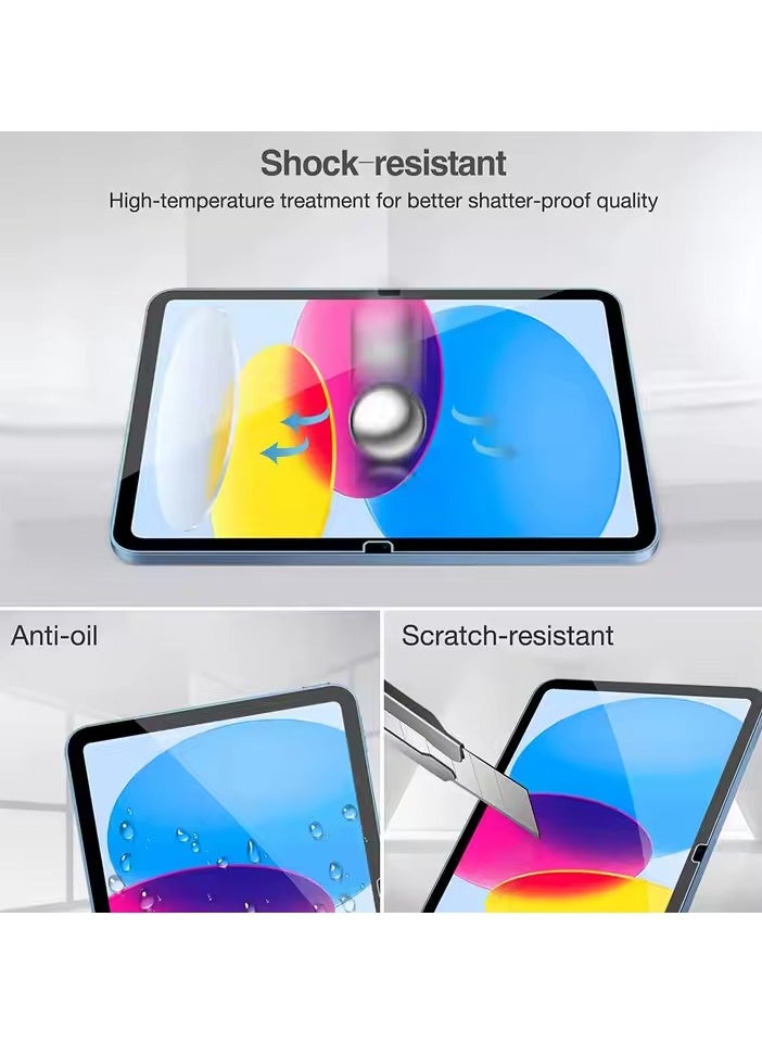 TWEGGON - 2PC Set Screen Protector iPad (A19) 11th Generation, Tempered Glass Screen Guard for iPad 11th Generation 2025 11" Clear - Image 1