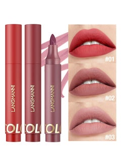 Luxurious Liquid Lip Liner: Waterproof, Color-Boosting, Long-Lasting Lipstick Pen Trio(#02) - pzsku/Z45D936478C9CB44EA8BEZ/45/_/1733841664/1190caba-275b-443a-9c22-d5e55bbe72b9