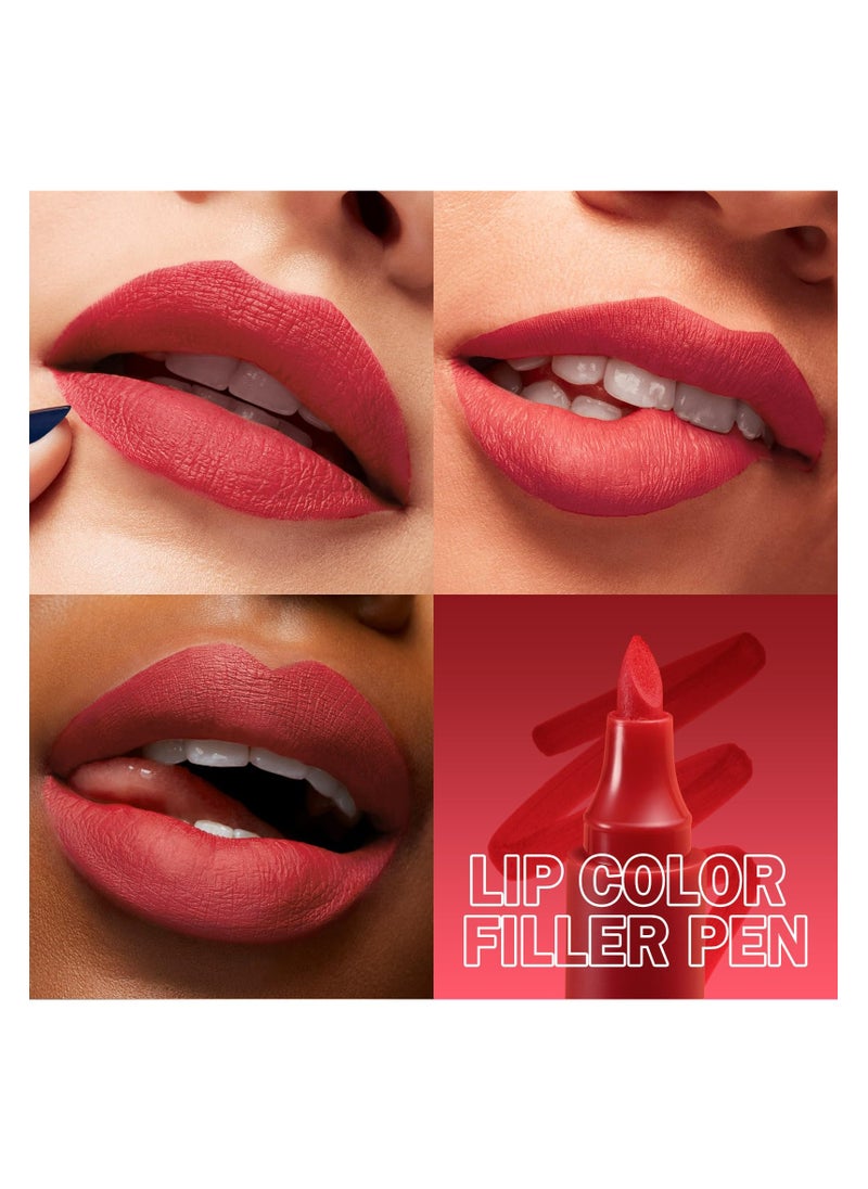 LANGMANNI - Luxurious Liquid Lip Liner: Waterproof, Color-Boosting, Long-Lasting Lipstick Pen Trio(#02) - Image 1
