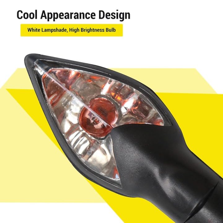 VTRUST Blinker Indicator Assembly Compatible for Bajaj XCD 135 (Set of 2) - Image 3
