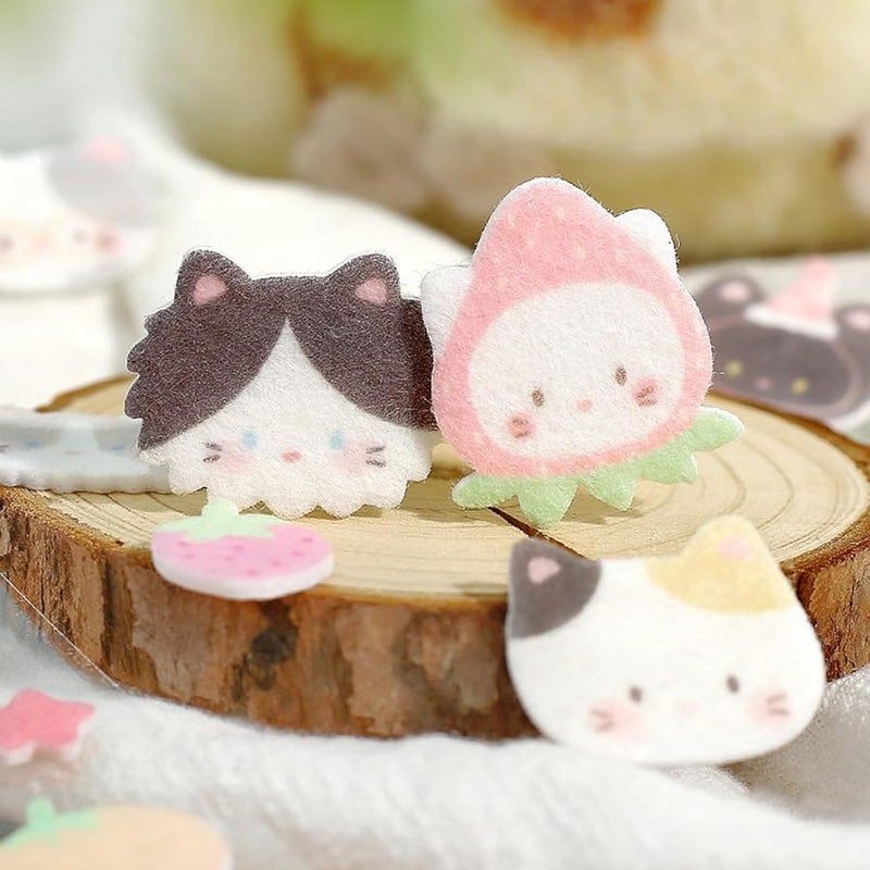 Bear Paradise Puffy Stickers Reusable for Phone Case Notebook Scrapbooks Handcraft - Image 5