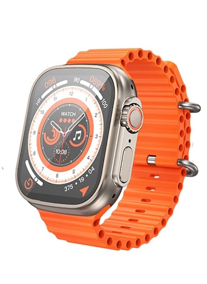 Hoco - HOCO Y12 Ultra Bluetooth 5.0 Call Smart Watch Sports Fitness Tracker IP67 Waterproof Smartwatch HD Large Screen Heart Rate Monitor - Image 1