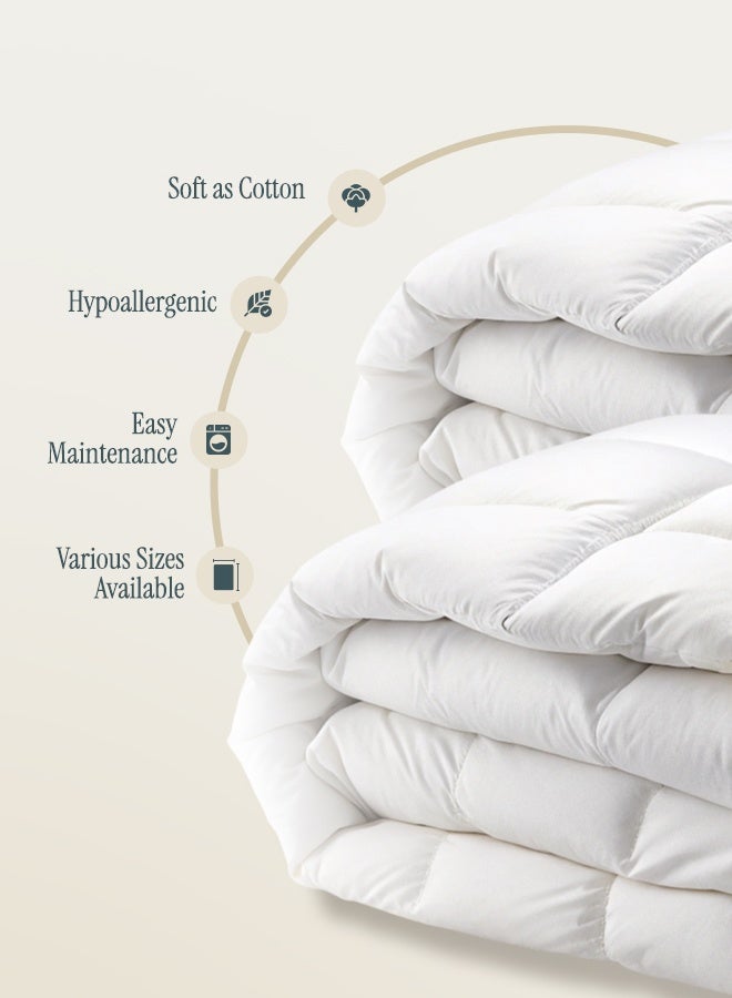 نوم جيد لحاف فاخر فائق النعومةفندق جودة صنع في دبي دبل 220x240 سم - Image 3