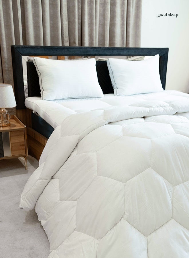 نوم جيد لحاف فاخر فائق النعومةفندق جودة صنع في دبي دبل 220x240 سم - Image 2