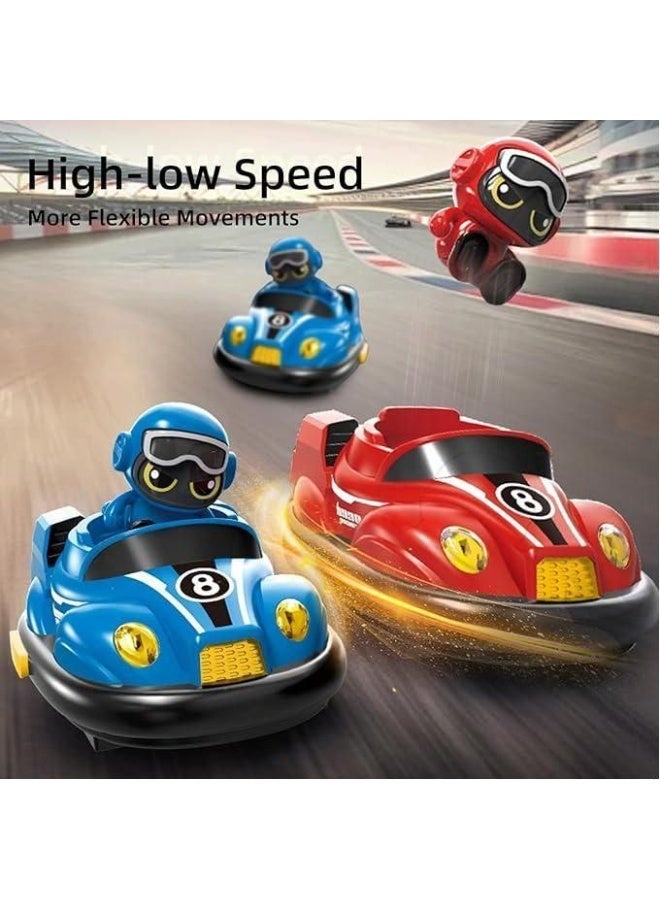 RC Bumper Car Battle Toy Set, 2 Remote Control Cars with 2 Controllers, 360° Spin & Drift Collision Vehicles, Two-Player Head-to-Head Game for Home & Party, Gift for Kids - Image 3