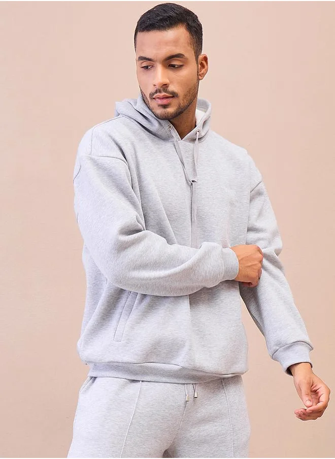 Mascln Sassafras Grey Oversize Hoodie