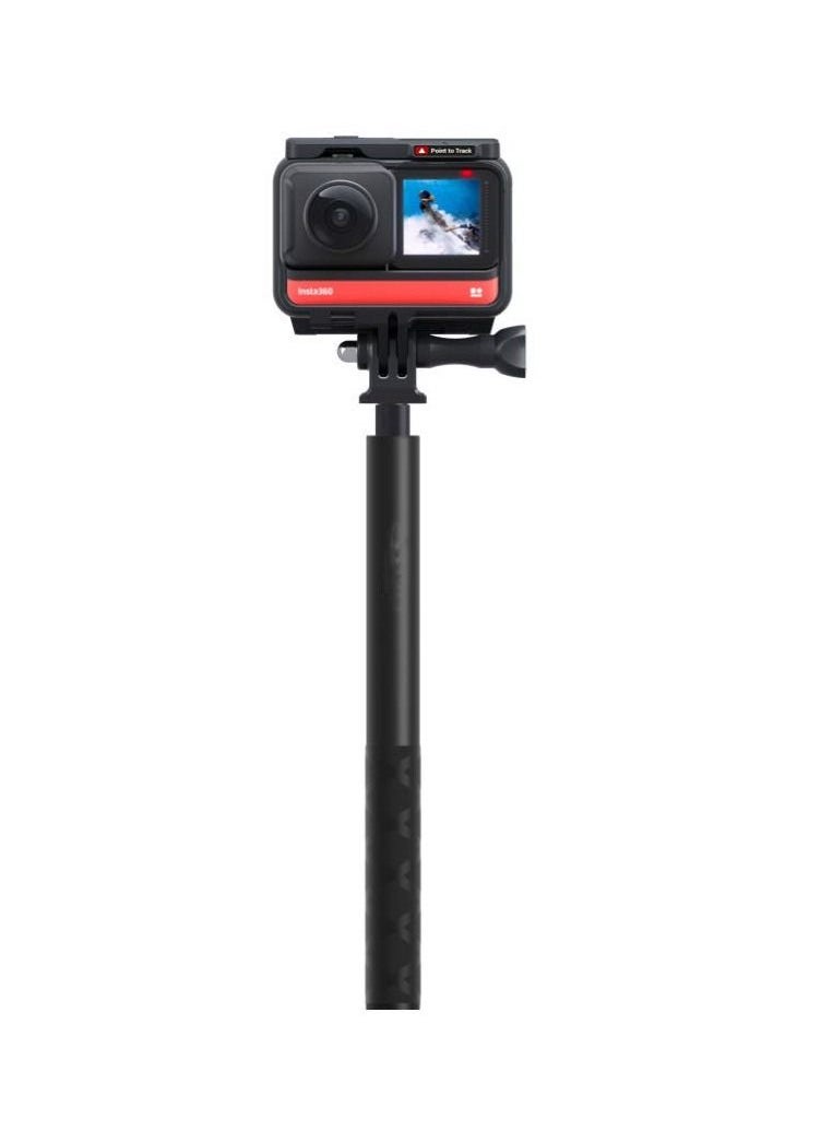 120CM Invisible Selfie Stick for Insta360 X5 X4 X3/ONE X2/ONER ONE X/ONE RS Camera Length Adjustable Extension Rod Extendable Stick Can be Mounted on Time Bundle Accessories