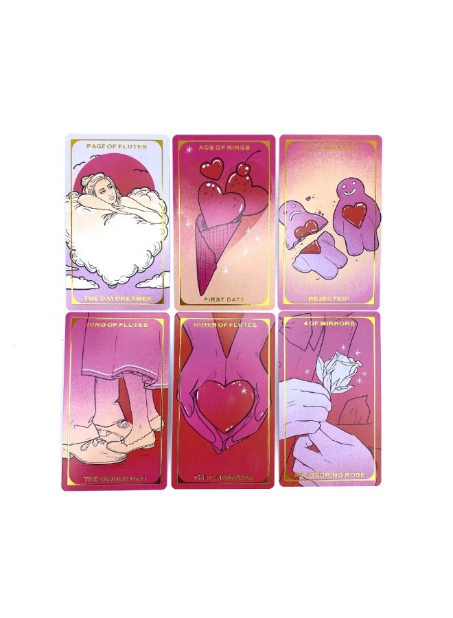 NIBEMINENT The last Rose Tarot card paper handmade card game - Image 3