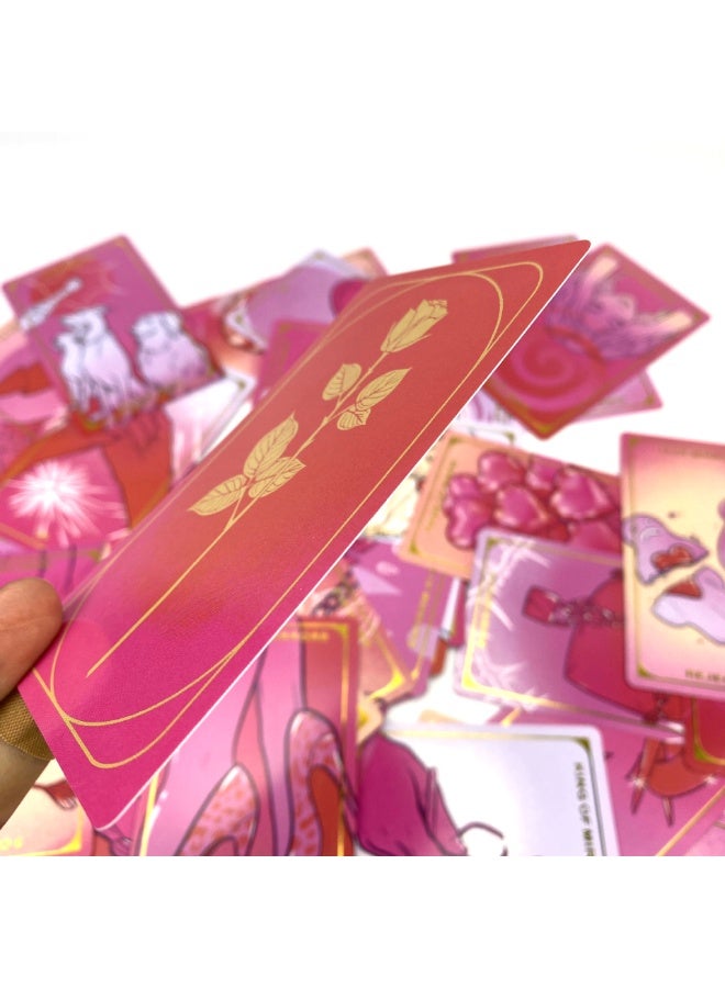 NIBEMINENT The last Rose Tarot card paper handmade card game - Image 4