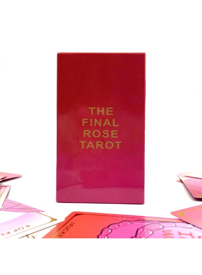 NIBEMINENT The last Rose Tarot card paper handmade card game - Image 5