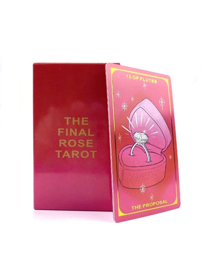 NIBEMINENT The last Rose Tarot card paper handmade card game - Image 2