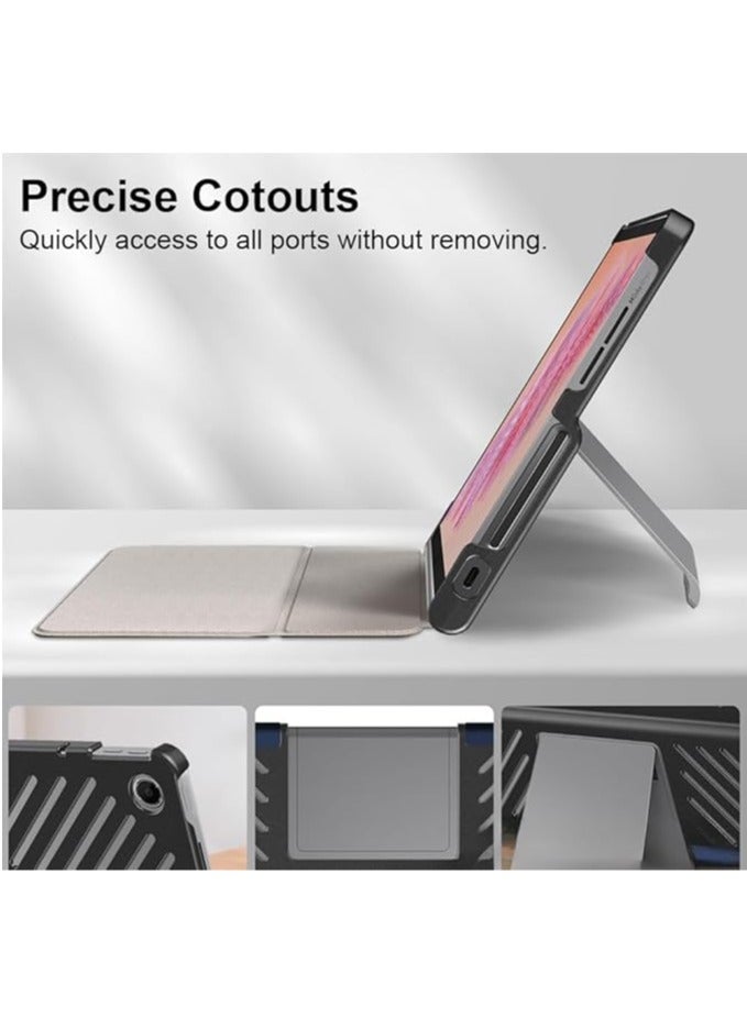 حافظة لوحي متوافقة مع Lenovo Tab Plus 11.5 بوصة (2024)، حافظة ذكية للتابلت، وظيفة وقوف، حافظة جلدية مسطحة. - Image 3