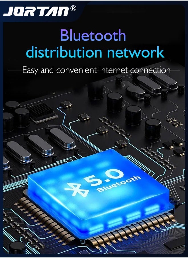 جورتان 4MP 12V في الهواء الطلق واي فاي PTZ كاميرا لاسلكية / سلك كاميرا IP نظام أمن الوطن مع عرض 360 درجة والكشف عن البشر والرؤية الليلية واتجاهين الصوت والحماية من الصواعق وواجهة إيثرنت RJ45  - Image 4