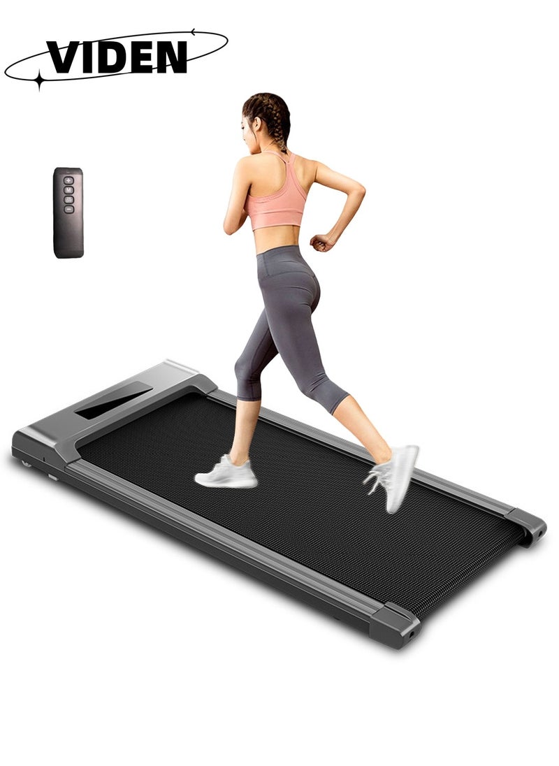 Viden - Home Electric Treadmill Walking Machine Remote Control Speed Maximum Speed 8KM/ h Maximum Load 100KG Without Installation Stored Under The Sofa or Bed Bluetooth Suitable For Office And Home Use - Image 1