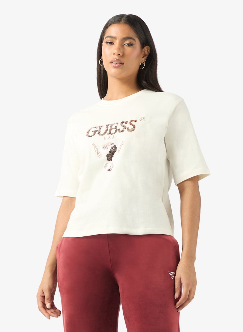 GUESS Aurelie Boxy T-Shirt - Image 1