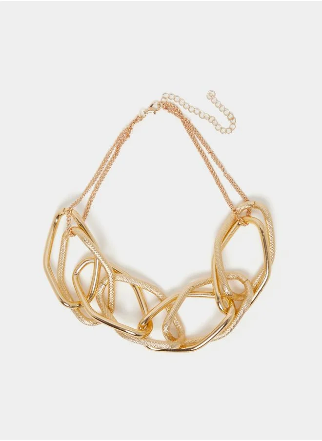 ستايلي Styli Chunky Link Chain Necklace