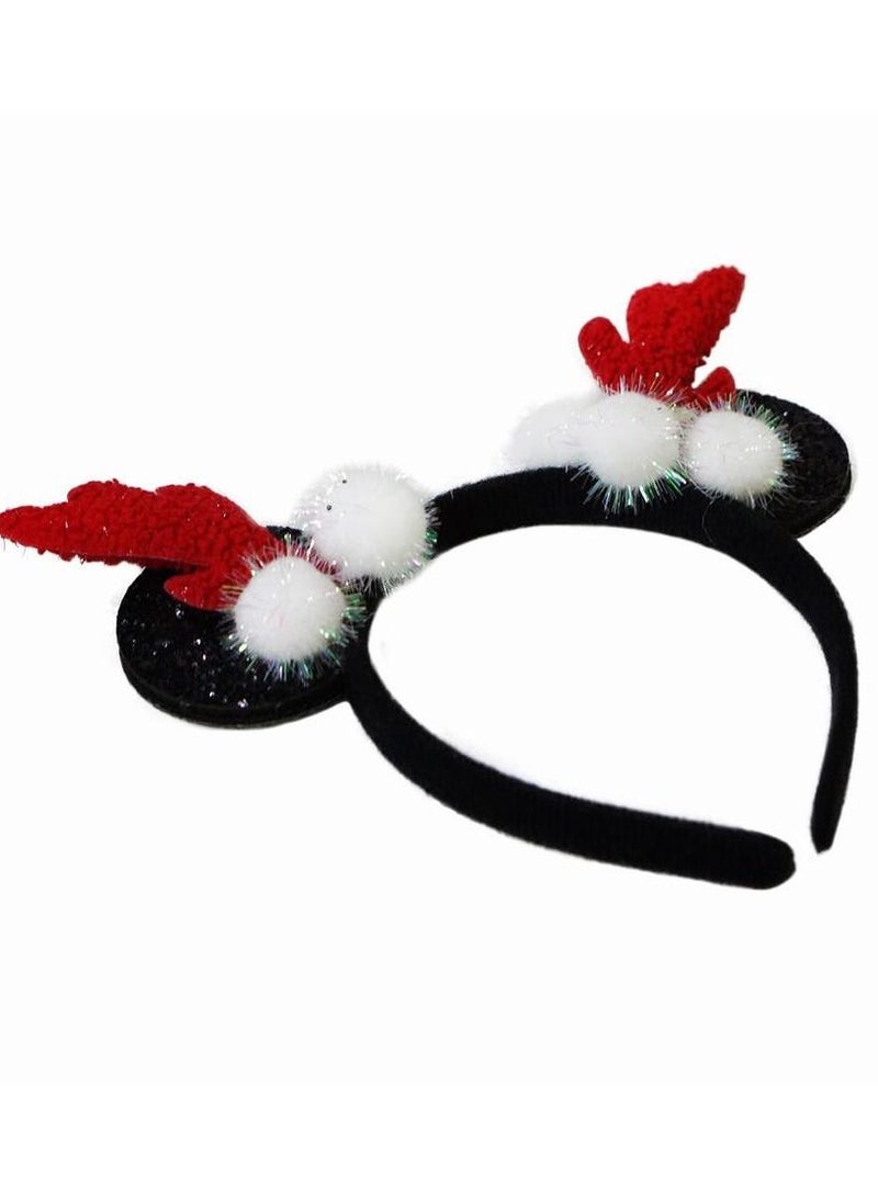 AIWANTO Alissa LED Christmas Headband Reindeer Design - Image 2