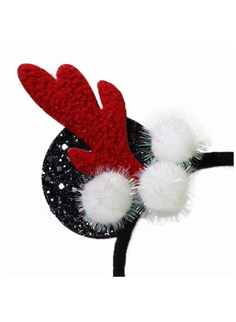 AIWANTO Alissa LED Christmas Headband Reindeer Design - Image 3