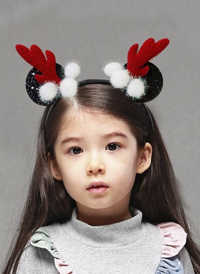 AIWANTO Alissa LED Christmas Headband Reindeer Design - Image 4