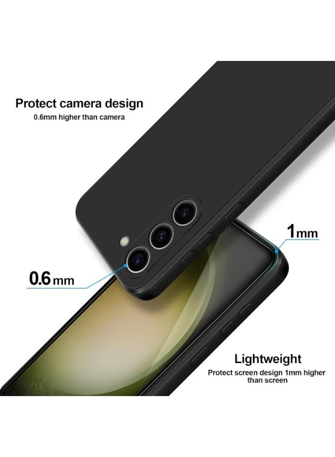 MUDISO Samsung Galaxy S23 Case Cover Silky-Soft Touch Full-Body Protective Case Shockproof Cover with Microfiber Lining For Samsung Galaxy S23 - Image 3