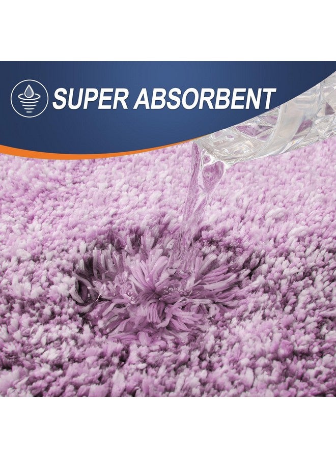 OLANLY Bathroom Rugs Mat 30x20, Extra Soft Absorbent Microfiber Bath Rugs, Rubber Backing, Quick Dry, Washable Bath Mats for Bathroom Floor, Tub, Shower and Home Decor Accessories, Pinkish-Purple - Image 4