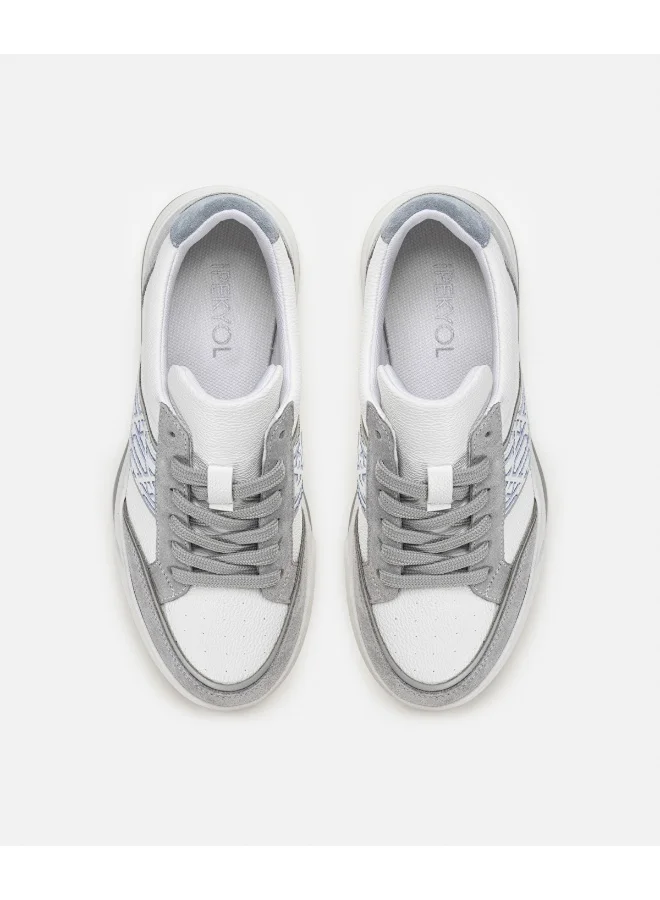 Ipekyol Monogram Pattern Mix Sneakers