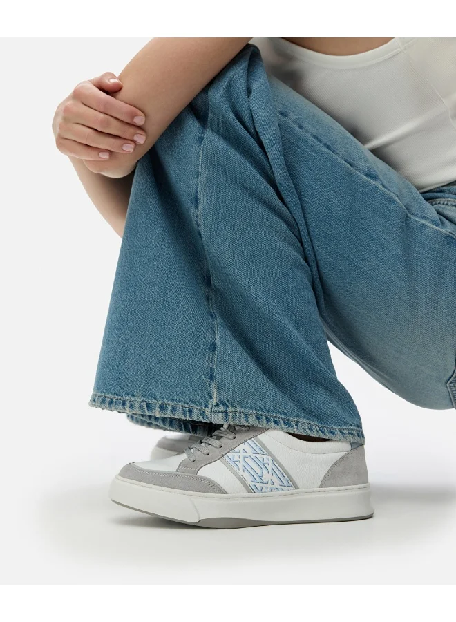 Ipekyol Monogram Pattern Mix Sneakers