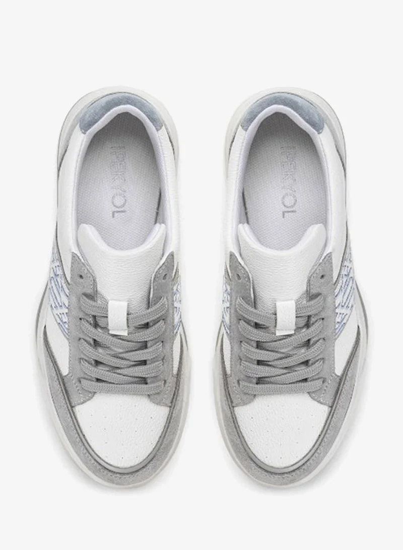 ابيكول أحذية رياضية بنقش المونوغرام المتنوع