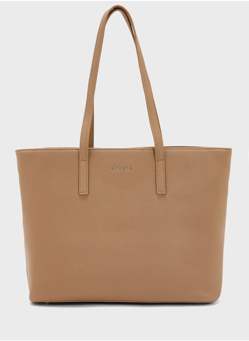 خزانة Carry All Tote Bag With Laptop Sleeve , Bottle Holder & Card Holder