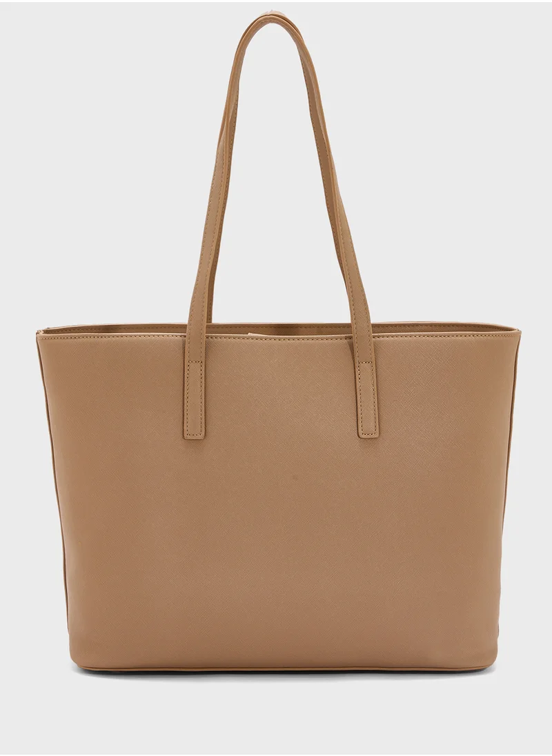 خزانة Carry All Tote Bag With Laptop Sleeve , Bottle Holder & Card Holder